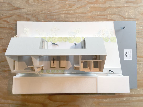千里山西の家模型 奥和田健建築設計事務所